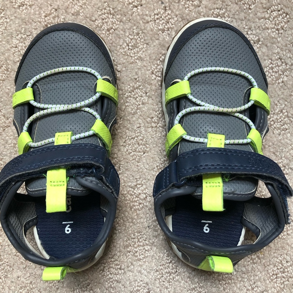 Carters toddler boy size 9 sandals